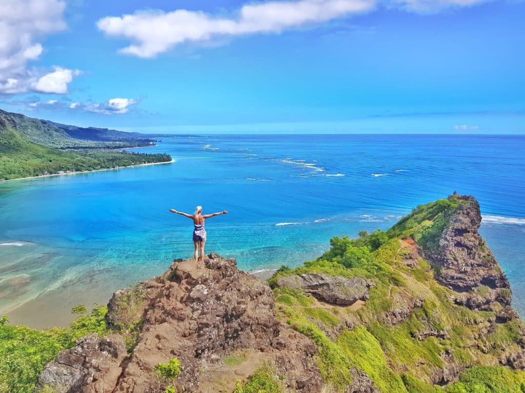Insel, Oahu, Hawaii, Wandern auf Hawaii, Crouching Lion Hike