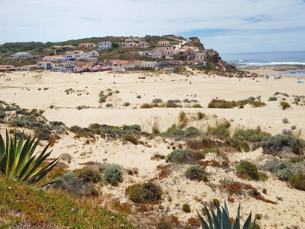 Portugal, Algarve, Strand, Westküste, Praia de Monte Clerigo 