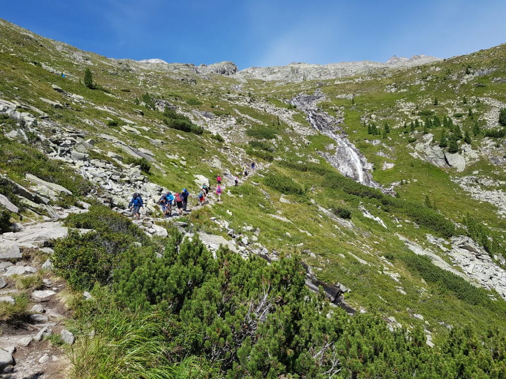 Zillertal, Olperer Hütte, Wanderung, Österreich, Tirol, Zillertaler Alpen, Schlegeis Speicher, Schlegeis Stausee