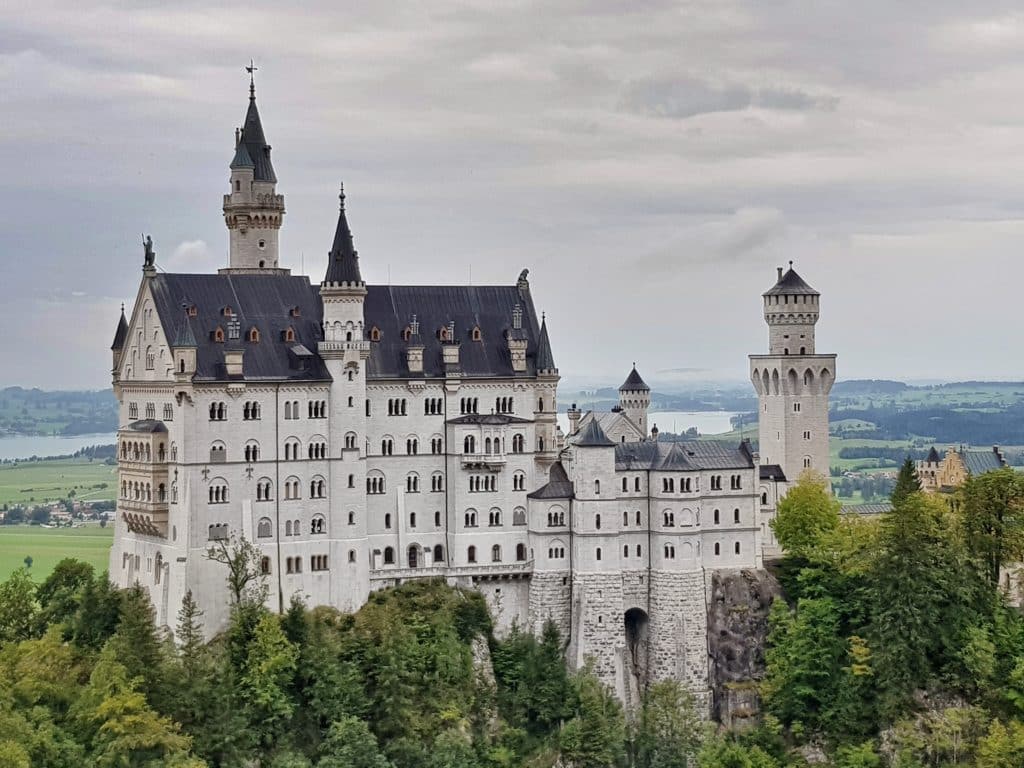 Schloss Neuschwanstein, Schwangau, Königsschlösser, Bayern, Allgäu, Deutschland