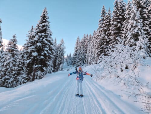 Winterwanderung Wipptal Tirol Österreich